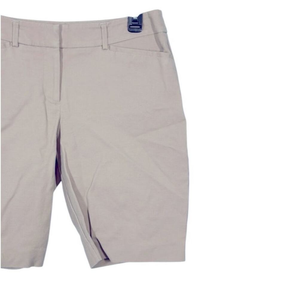 Apt. 9 Essentials Bermuda Shorts Khaki Size 8 Cla… - image 5